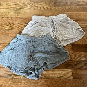 Francesca’s pajama shorts set